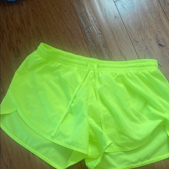 Old Navy Pants - Old Navy Yellow Athletic Shorts with Built-in Liner